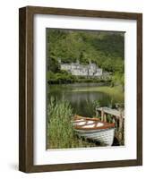 Kylemore Abbey, Connemara, County Galway, Connacht, Republic of Ireland-Gary Cook-Framed Photographic Print