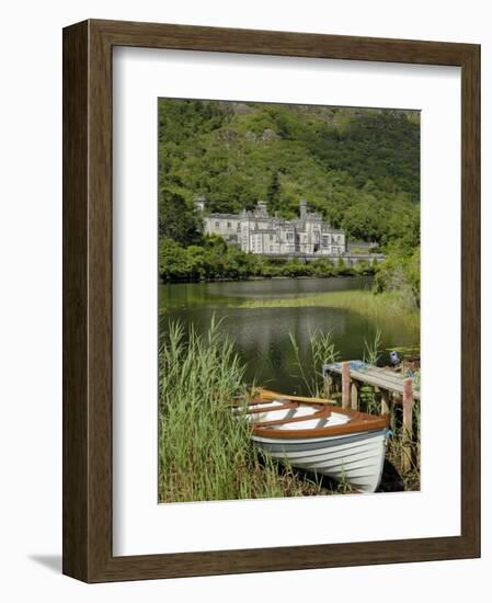 Kylemore Abbey, Connemara, County Galway, Connacht, Republic of Ireland-Gary Cook-Framed Photographic Print