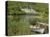 Kylemore Abbey, Connemara, County Galway, Connacht, Republic of Ireland-Gary Cook-Stretched Canvas