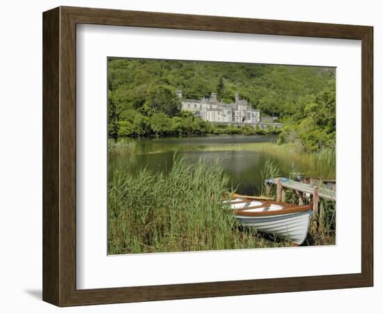 Kylemore Abbey, Connemara, County Galway, Connacht, Republic of Ireland-Gary Cook-Framed Photographic Print