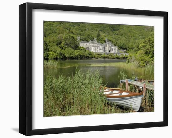 Kylemore Abbey, Connemara, County Galway, Connacht, Republic of Ireland-Gary Cook-Framed Photographic Print