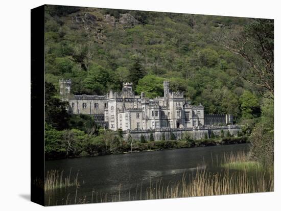 Kylemore Abbey, County Galway, Connacht, Eire (Republic of Ireland)-Roy Rainford-Stretched Canvas