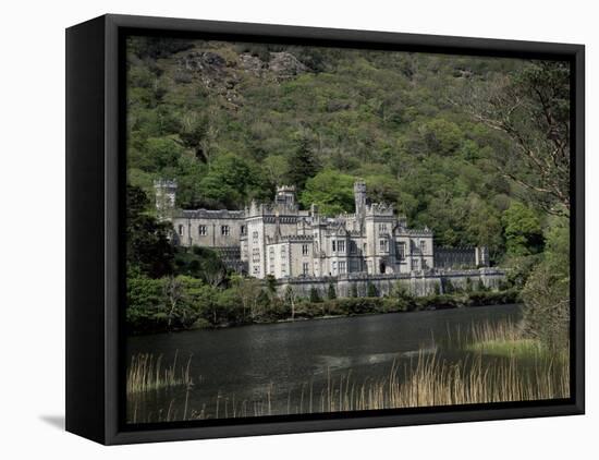 Kylemore Abbey, County Galway, Connacht, Eire (Republic of Ireland)-Roy Rainford-Framed Stretched Canvas