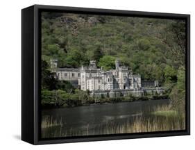 Kylemore Abbey, County Galway, Connacht, Eire (Republic of Ireland)-Roy Rainford-Framed Stretched Canvas