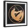 Kylix Depicting Athlete Lifting Weights-null-Framed Giclee Print