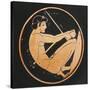 Kylix Depicting Athlete Lifting Weights-null-Stretched Canvas