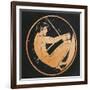 Kylix Depicting Athlete Lifting Weights-null-Framed Giclee Print