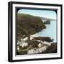 Kynance Cove and Village, Cornwall, Late 19th or Early 20th Century-null-Framed Giclee Print