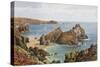 Kynance Cove, Therill, Cornwall-Alfred Robert Quinton-Stretched Canvas