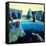 Kynance Cove-Paul Powis-Framed Stretched Canvas