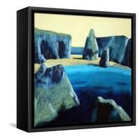 Kynance Cove-Paul Powis-Framed Stretched Canvas