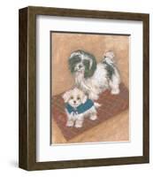 Kyo Leo Maltese-Carol Ican-Framed Art Print