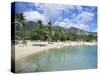 Kyona Beach Club, North of Port Au Prince, Haiti, West Indies, Central America-Lousie Murray-Stretched Canvas