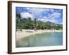 Kyona Beach Club, North of Port Au Prince, Haiti, West Indies, Central America-Lousie Murray-Framed Photographic Print