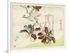 Kyosai Rakuga - Bird and Flowers-Kyosai Kawanabe-Framed Giclee Print