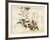 Kyosai Rakuga - Bird and Flowers-Kyosai Kawanabe-Framed Giclee Print