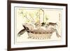 Kyosai Rakuga - Catfish-Kyosai Kawanabe-Framed Giclee Print