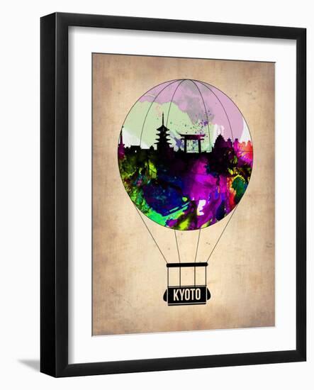 Kyoto Air Balloon-NaxArt-Framed Art Print