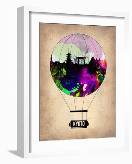 Kyoto Air Balloon-NaxArt-Framed Art Print