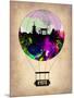 Kyoto Air Balloon-NaxArt-Mounted Art Print