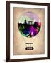 Kyoto Air Balloon-NaxArt-Framed Art Print