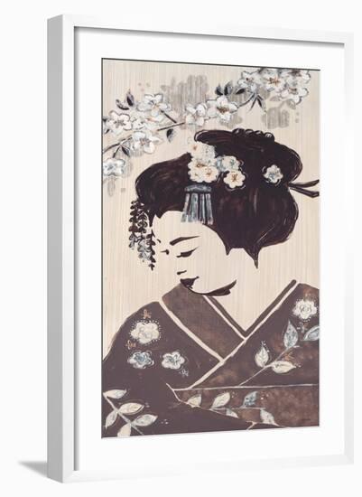 Kyoto Geisha-Bella Dos Santos-Framed Art Print