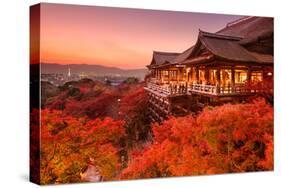Kyoto, Japan at Kiyomizu-Dera Temple.-SeanPavonePhoto-Stretched Canvas
