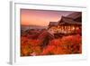 Kyoto, Japan at Kiyomizu-Dera Temple.-SeanPavonePhoto-Framed Photographic Print