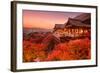 Kyoto, Japan at Kiyomizu-Dera Temple.-SeanPavonePhoto-Framed Photographic Print