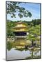 Kyoto, Japan. Kinkaku-Ji, Temple of the Golden Pavilion, also known as Rokuon-Ji-Miva Stock-Mounted Photographic Print