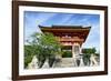 Kyoto, Japan. Main entrance gate to the Kiyomizudera temple, a UNESCO World Heritage Site-Miva Stock-Framed Photographic Print