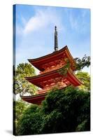 Kyoto, Japan. Taisan-ji Temple nearby Kiyomizu-dera Temple-Miva Stock-Stretched Canvas