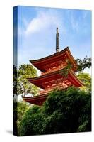 Kyoto, Japan. Taisan-ji Temple nearby Kiyomizu-dera Temple-Miva Stock-Stretched Canvas