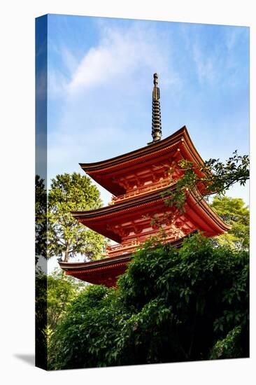 Kyoto, Japan. Taisan-ji Temple nearby Kiyomizu-dera Temple-Miva Stock-Stretched Canvas