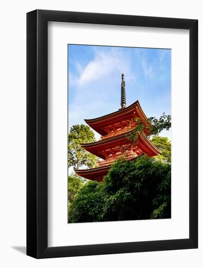 Kyoto, Japan. Taisan-ji Temple nearby Kiyomizu-dera Temple-Miva Stock-Framed Photographic Print