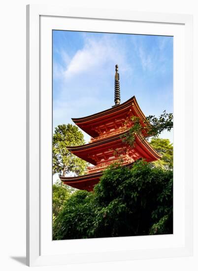 Kyoto, Japan. Taisan-ji Temple nearby Kiyomizu-dera Temple-Miva Stock-Framed Photographic Print