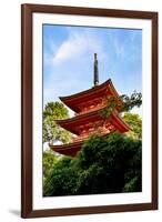 Kyoto, Japan. Taisan-ji Temple nearby Kiyomizu-dera Temple-Miva Stock-Framed Photographic Print