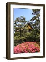 Kyoto, Japan. The Ninomaru Palace is gilded with gold at Nijo Castle-Miva Stock-Framed Photographic Print