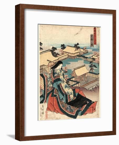 Kyoto No Zu-Utagawa Toyokuni-Framed Giclee Print