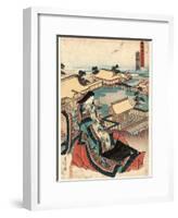 Kyoto No Zu-Utagawa Toyokuni-Framed Giclee Print