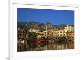 Kyrenia Harbour, Kyrenia, North Cyprus, Cyprus, Mediterranean, Europe-Neil Farrin-Framed Photographic Print