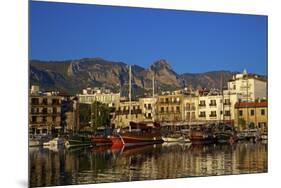 Kyrenia Harbour, Kyrenia, North Cyprus, Cyprus, Mediterranean, Europe-Neil Farrin-Mounted Photographic Print