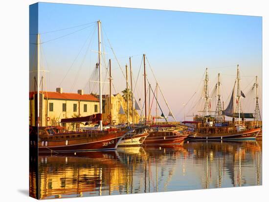 Kyrenia Harbour, Kyrenia, North Cyprus-Neil Farrin-Stretched Canvas