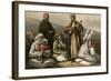 Kyrgyz and Brides-null-Framed Art Print