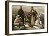 Kyrgyz and Brides-null-Framed Art Print