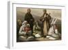 Kyrgyz and Brides-null-Framed Art Print