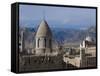 Kyrgyz Cemetery, Naryn, Kyrgyzstan, Central Asia-Michael Runkel-Framed Stretched Canvas