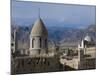 Kyrgyz Cemetery, Naryn, Kyrgyzstan, Central Asia-Michael Runkel-Mounted Photographic Print