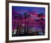 L.A. at Night-null-Framed Art Print