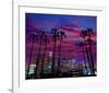 L.A. at Night-null-Framed Art Print